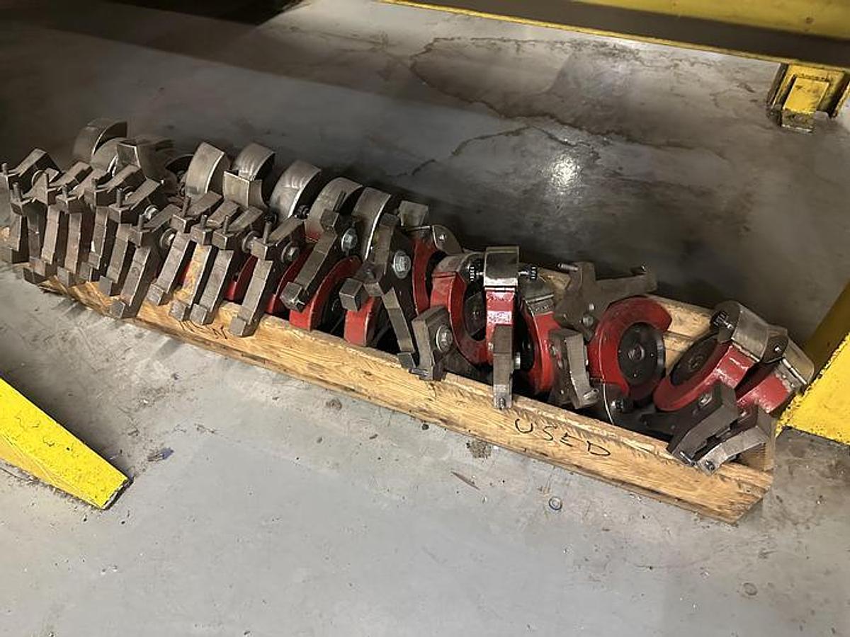 Used 72" Cameron Two Drum Slitter Rewinder Model 438 - 60" Rewind with A&F Shaftless Unwind Stand