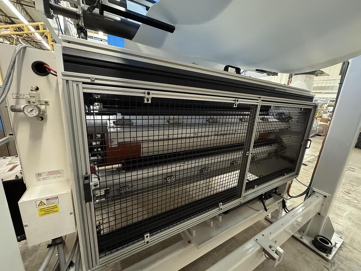 Used 72" Catbridge 324 MC Lamination Line with Turret Rewinder