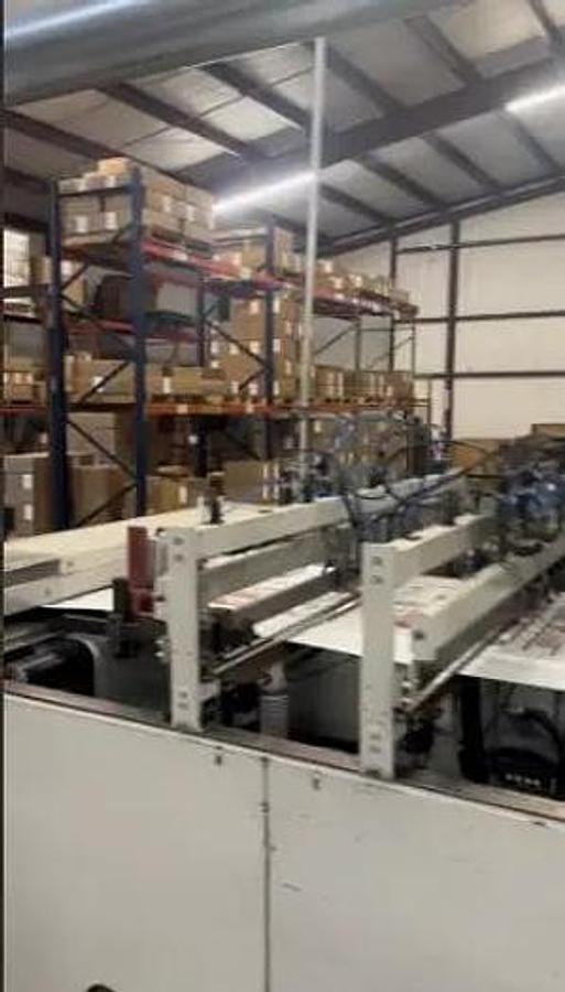 Used Hudson Sharpe M 1400 55" Heavy Duty Sideweld Bag Machine - 2015