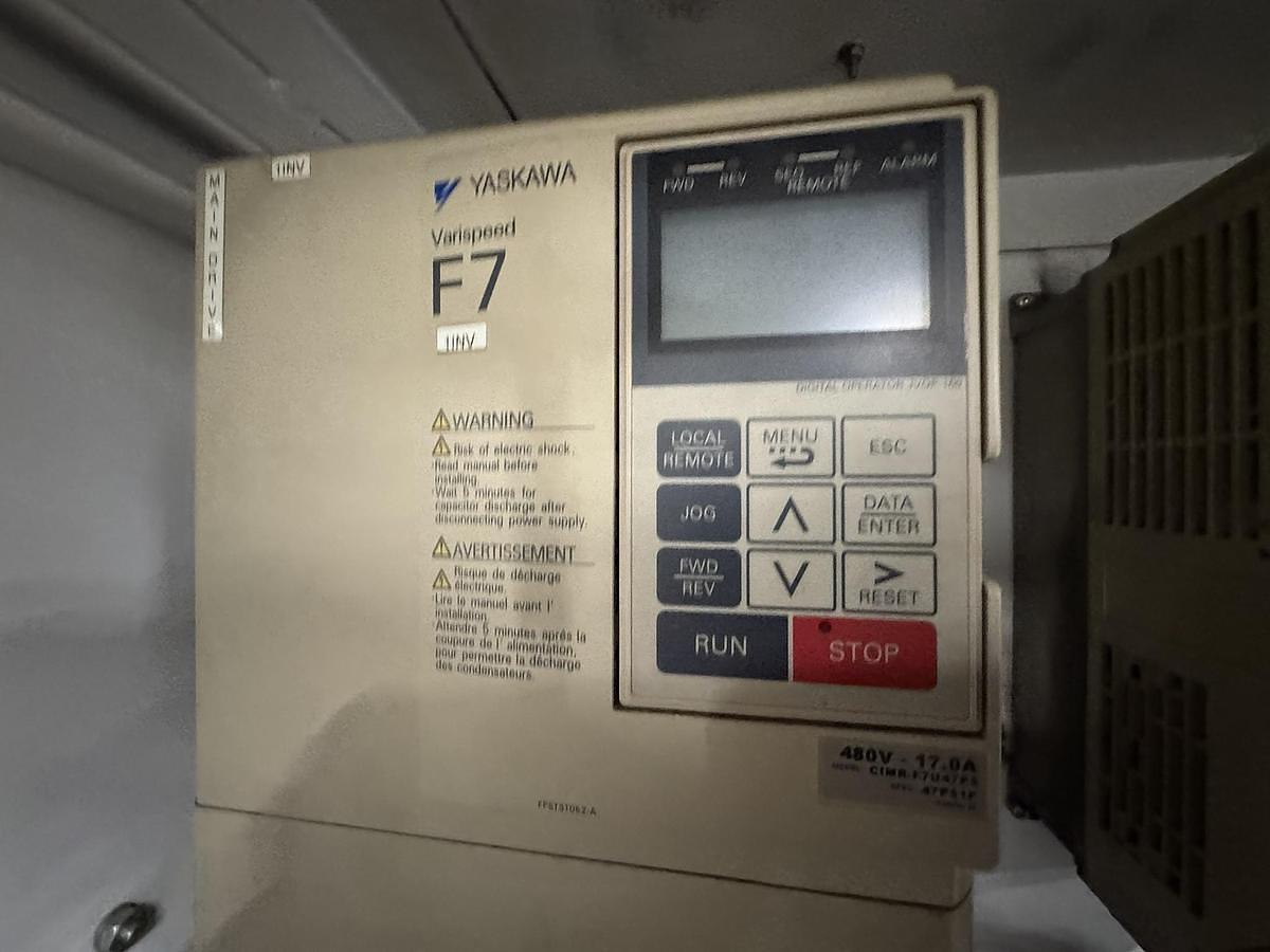 Used Elsner ENR-1000 42" Automatic Nonwoven Wipes Rewinder