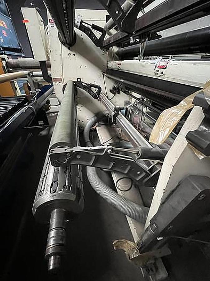 Used Deacro DA-653 65" Duplex Cantilevered Slitter Rewinder