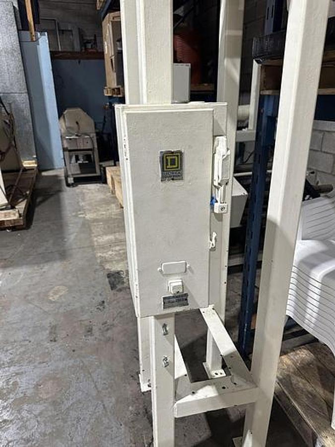 Used Voorwood 30-24/24R 30" High Speed Slitter with Trim Blower - 1977