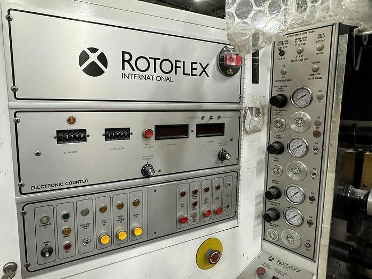 Used Rotoflex VSI 330 13" Shear Slitter Rewinder