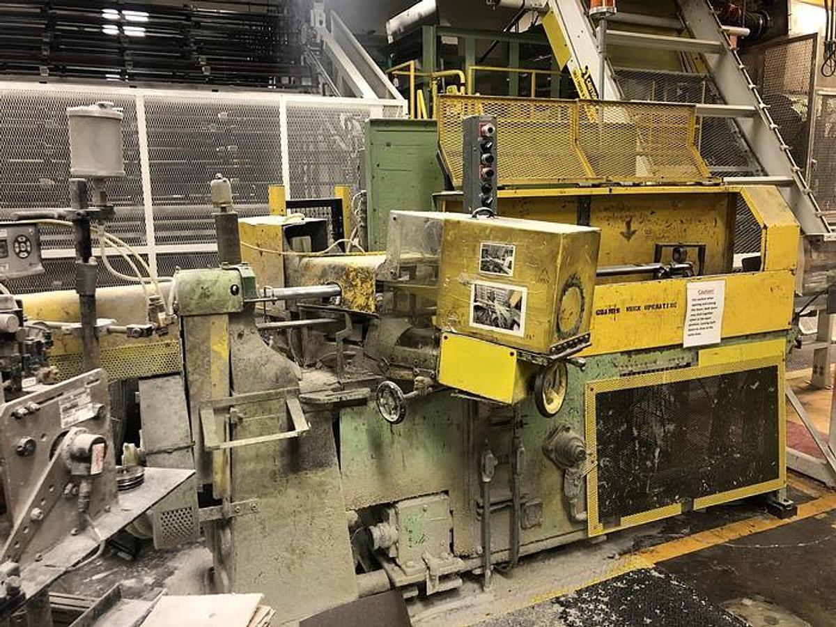 Used PCMC Spiral Core Winder with Ronco 3400 Unwind Stand, 2 Ply - 2010