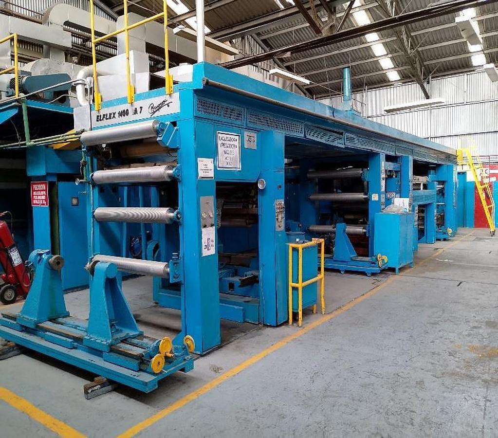 Used 52" Tecmo Elflex 1400 VA7 Lamination & Coating Line