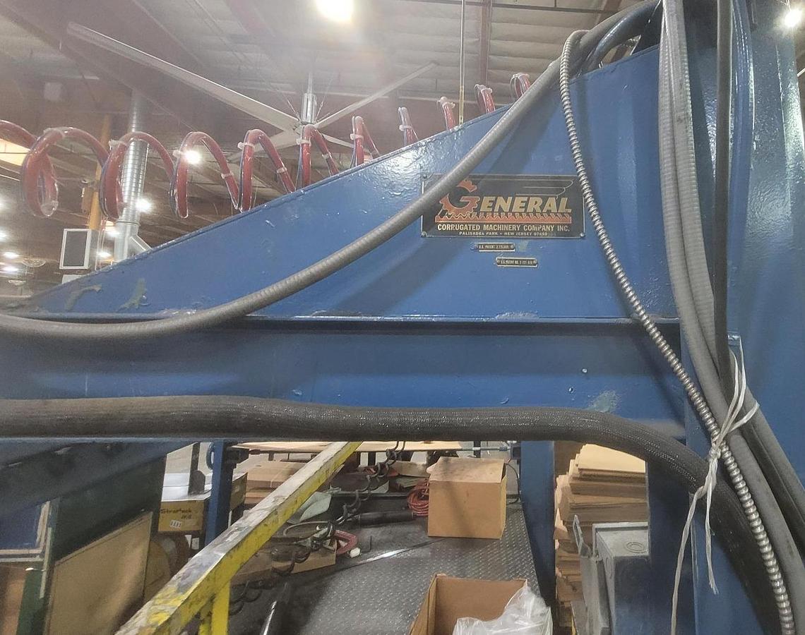 Used 47” Manual Folder Gluer for Sale | Hot Melt | General Corrugated Machinery
