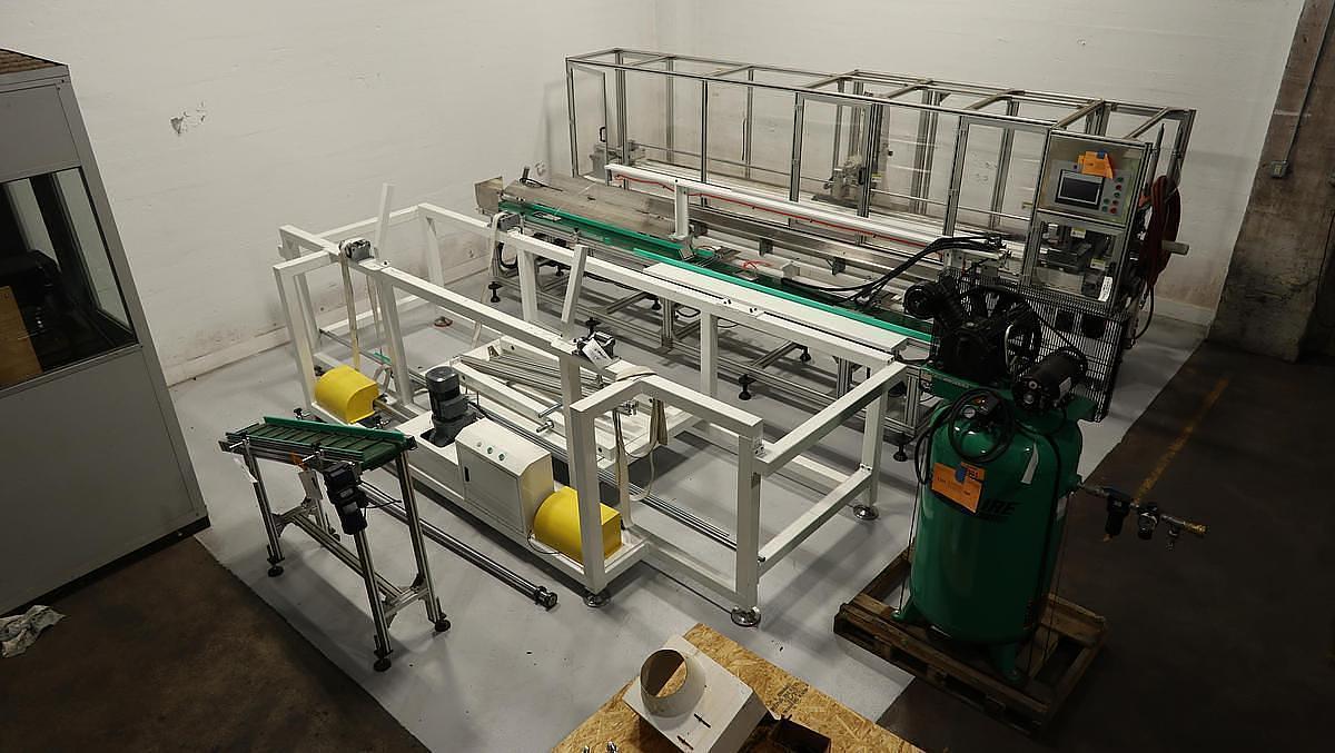 Used 151" Berkley Visicut 3850 CNC Core Cutter, 2023