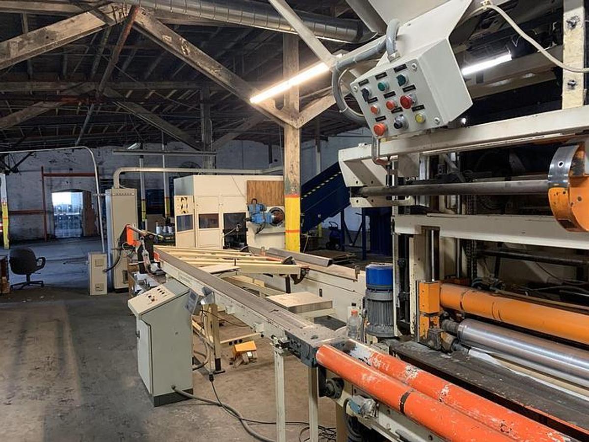 Used 106" (2.69M) Consani Sai 502 Industrial Roll Rewinder