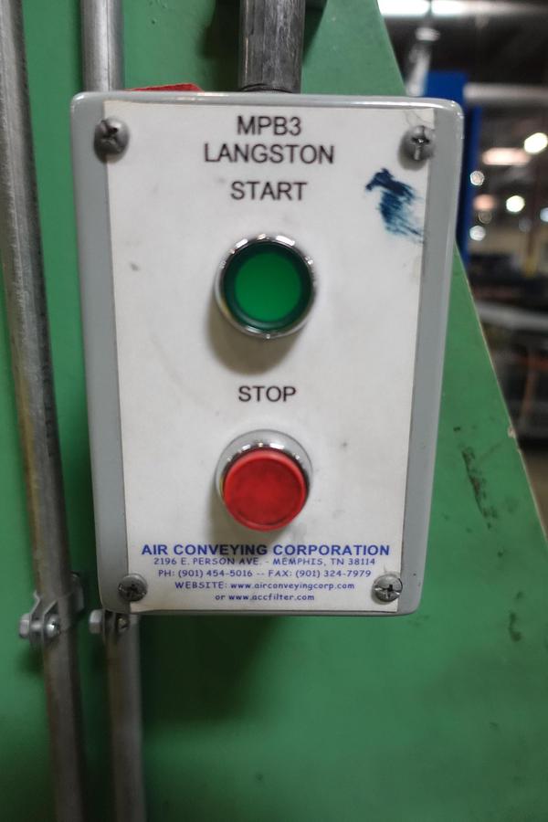 Used 1982 Langston Mini 24" x 70" 2-Color Flexo Folder Gluer (Printer Slotter Folder Gluer)