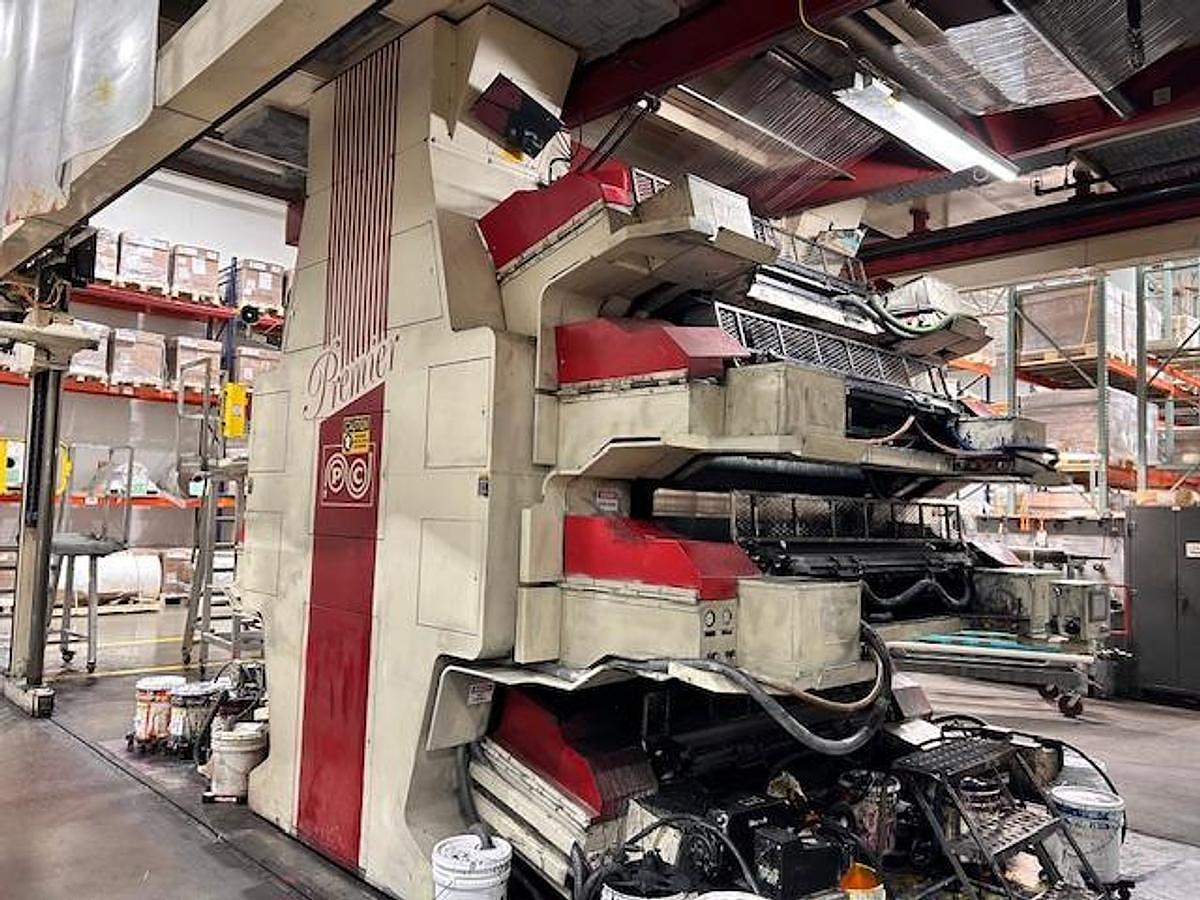 Used PCMC 62" 8 Color CI Printing Press with Mounter