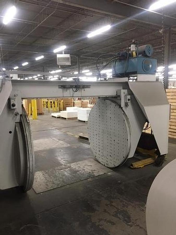 Used Appleton Roll Wrap Header Press