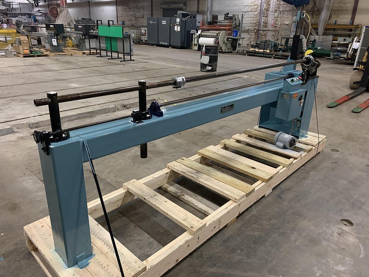 Used 90" Coretech 9/90 Semi-Automatic Core Cutter
