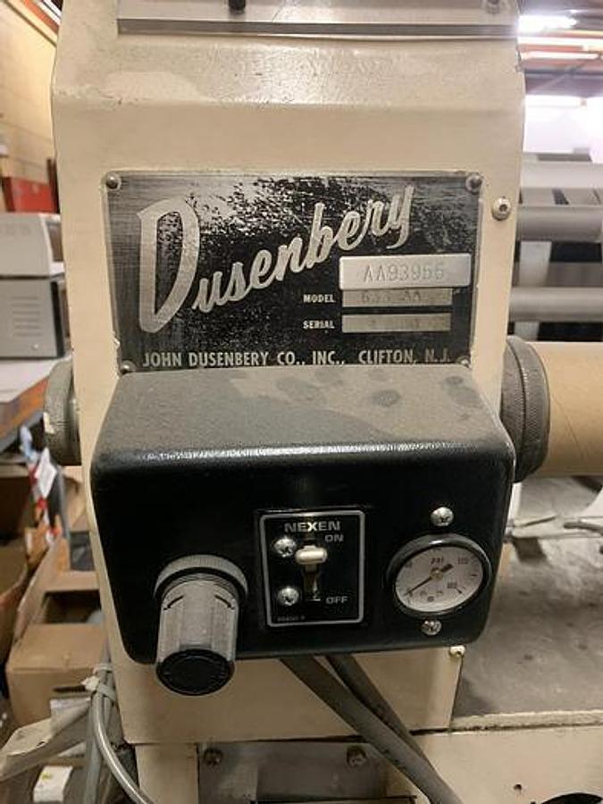Used Dusenbery 633 AC 26" Slitter Rewinder