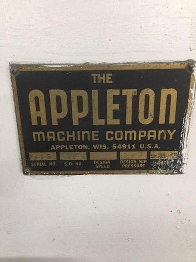Used Appleton Roll Wrap Header Press