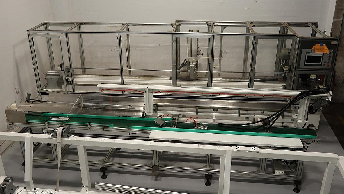 Used 151" Berkley Visicut 3850 CNC Core Cutter, 2023