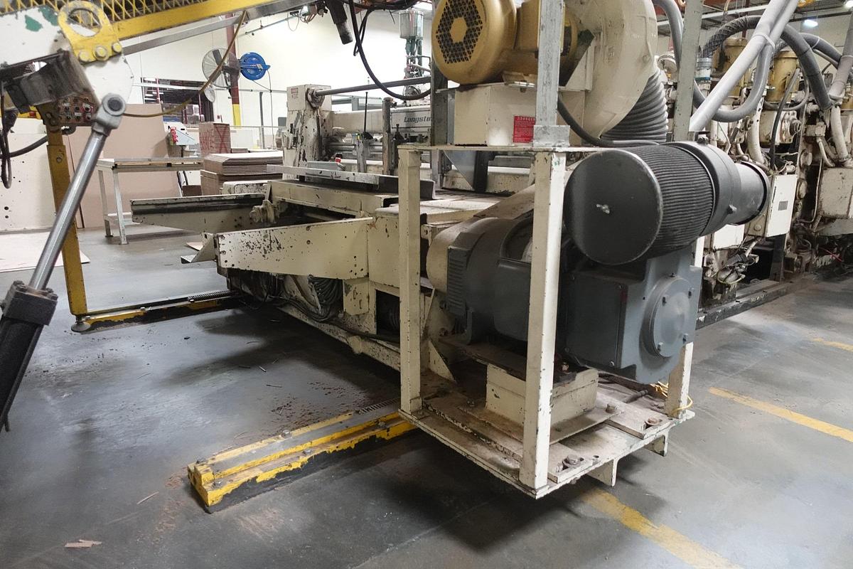 Used 1978 Langston Saturn II 37" x 97" 3-Color Flexo Folder Gluer