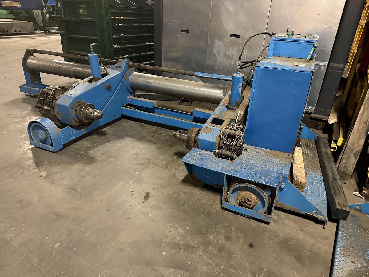 Used Martin Shaftless Floor Pick Up Unwind Stand 60" Diameter - Unit 3