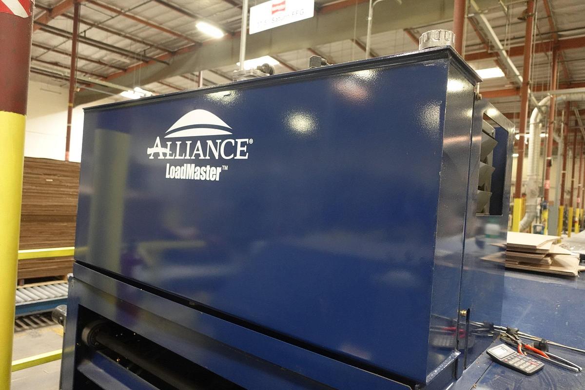 Used 2017 Alliance LoadMaster / PalletMaster High-Speed Corrugated Bundle Load Former