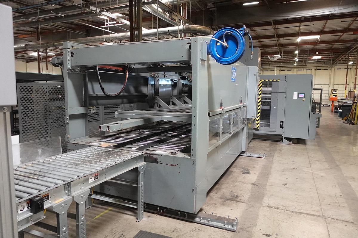 Used 2009 Latitude PP3 50" x 110" 4-Color Flexo Folder Gluer