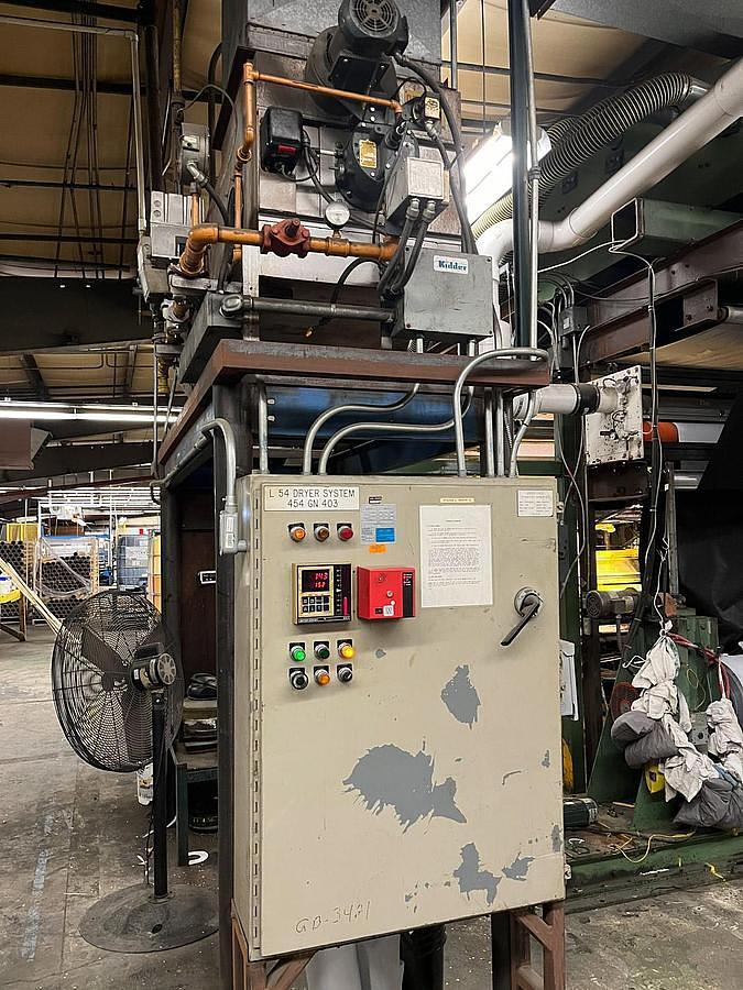 Used Wolverine 65" 4 Color Flexo Stack Press