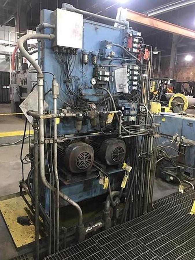 Used 130" Black Clawson Two Drum Winder