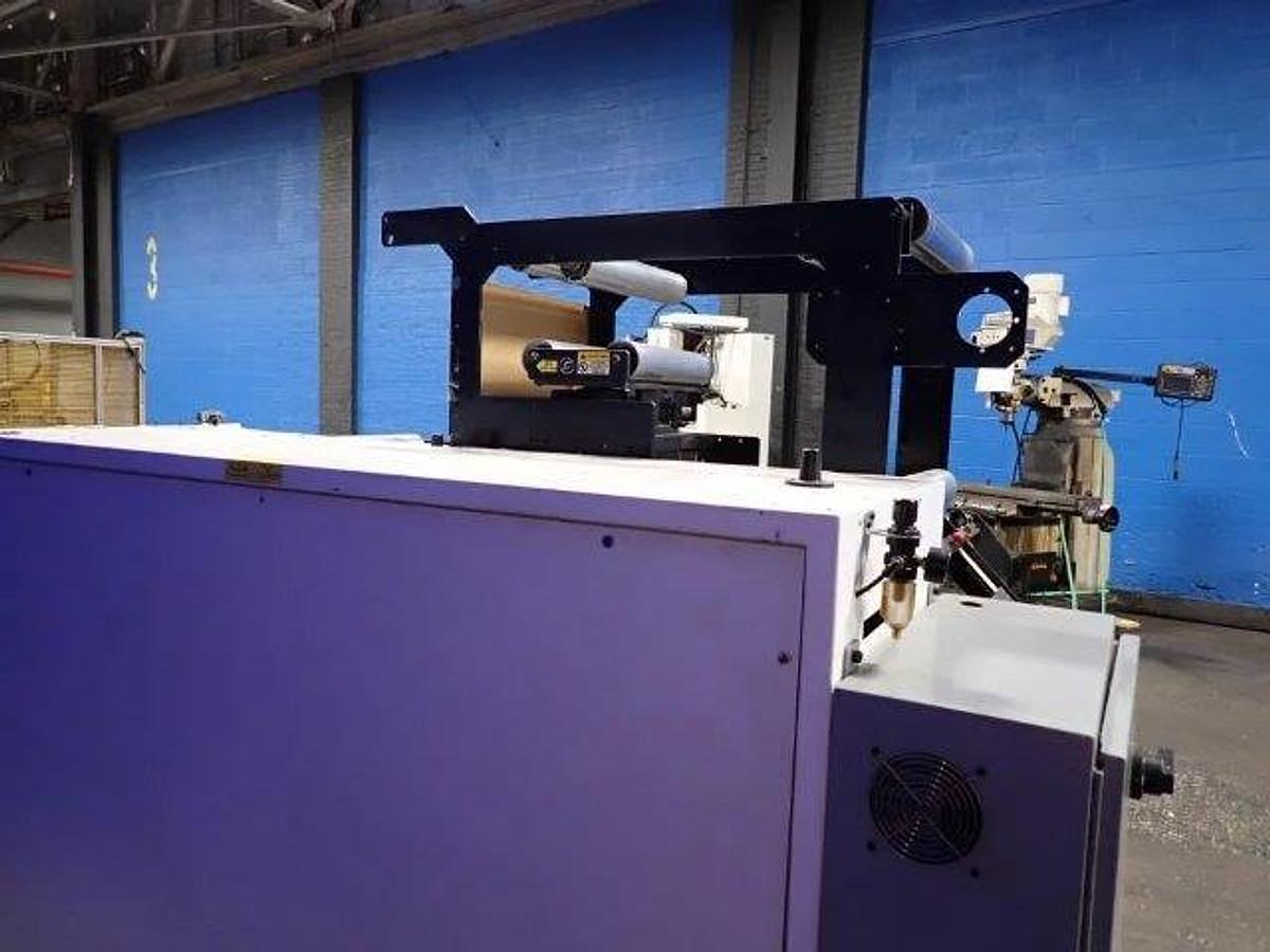 Used 16" CEI Converting Equipment International Model 130-16 Duplex Slitter Rewinder