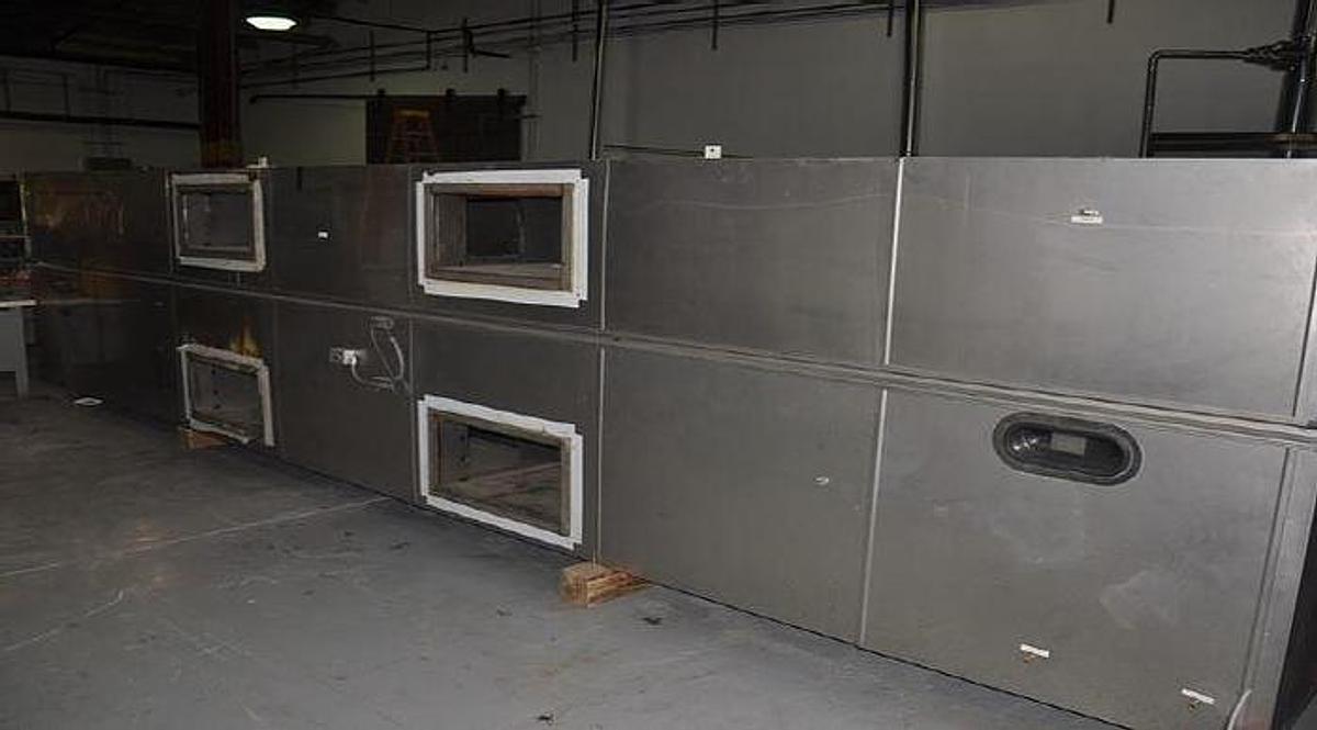 Used 72" x 25' Worldwide Stainless Steel Floatation Dryer