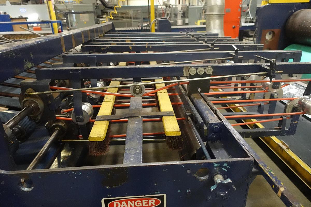 Used 2018 Geo. M. Martin BCS 108" Corrugated Box Stacker with Rebuilt Controls