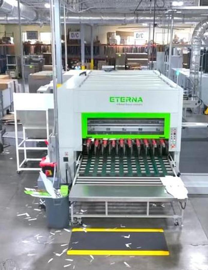 Used 2021 Eterna  ECUT 2100 Flatbed Die Cutter