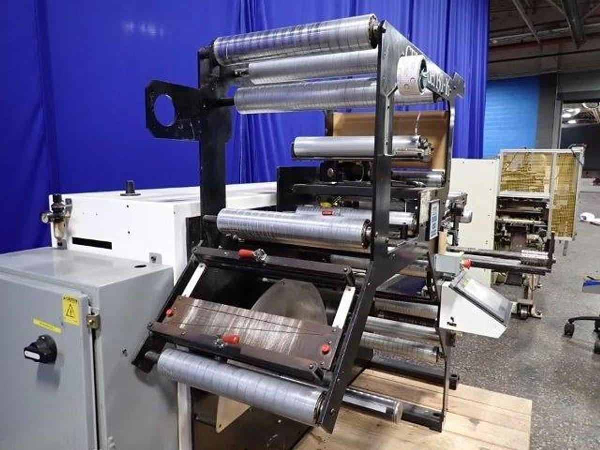 Used 16" CEI Converting Equipment International Model 130-16 Duplex Slitter Rewinder