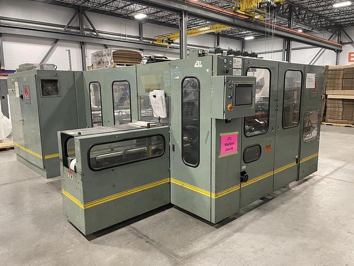 Used Elsner ENR-1000 Fully Automatic Nonwovens Rewinder