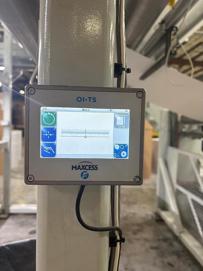 Used BW Papersystems Marquip Falcon 2500 98" Dual Rotary Sheeter - 2018