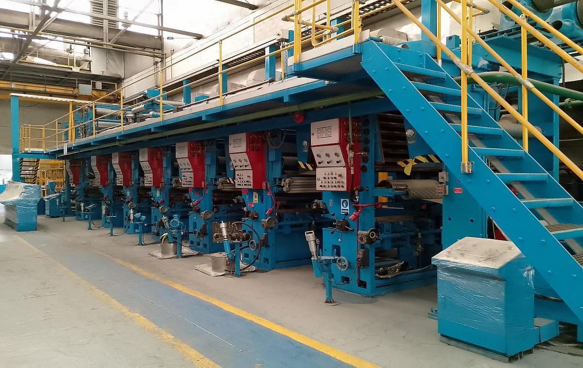 Used BHS T-800 32" 7 Color Rotogravure Press