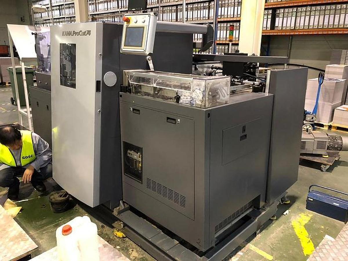 Used Kama Pro Cut 74 Automatic Die Cutter - 2012
