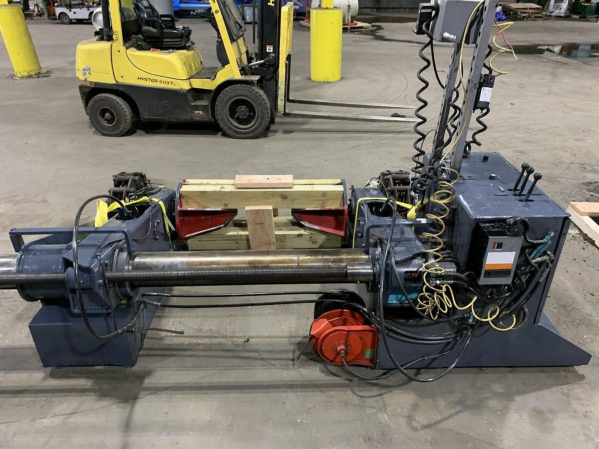 Used 120" A&F Unwind Stand 72" Diameter with 24" Brakes