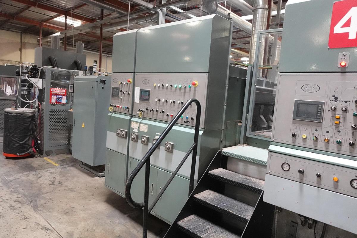 Used 2009 Latitude PP3 50" x 110" 4-Color Flexo Folder Gluer