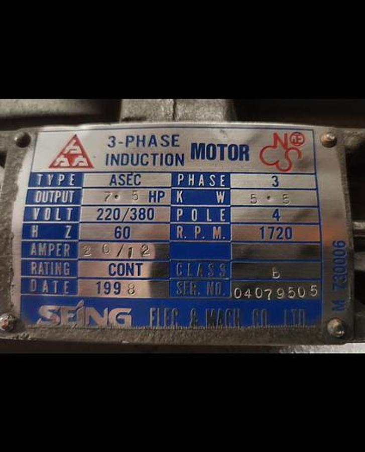 Used Associated Pacific FH2050-25 25 Ton Die Cutting Press