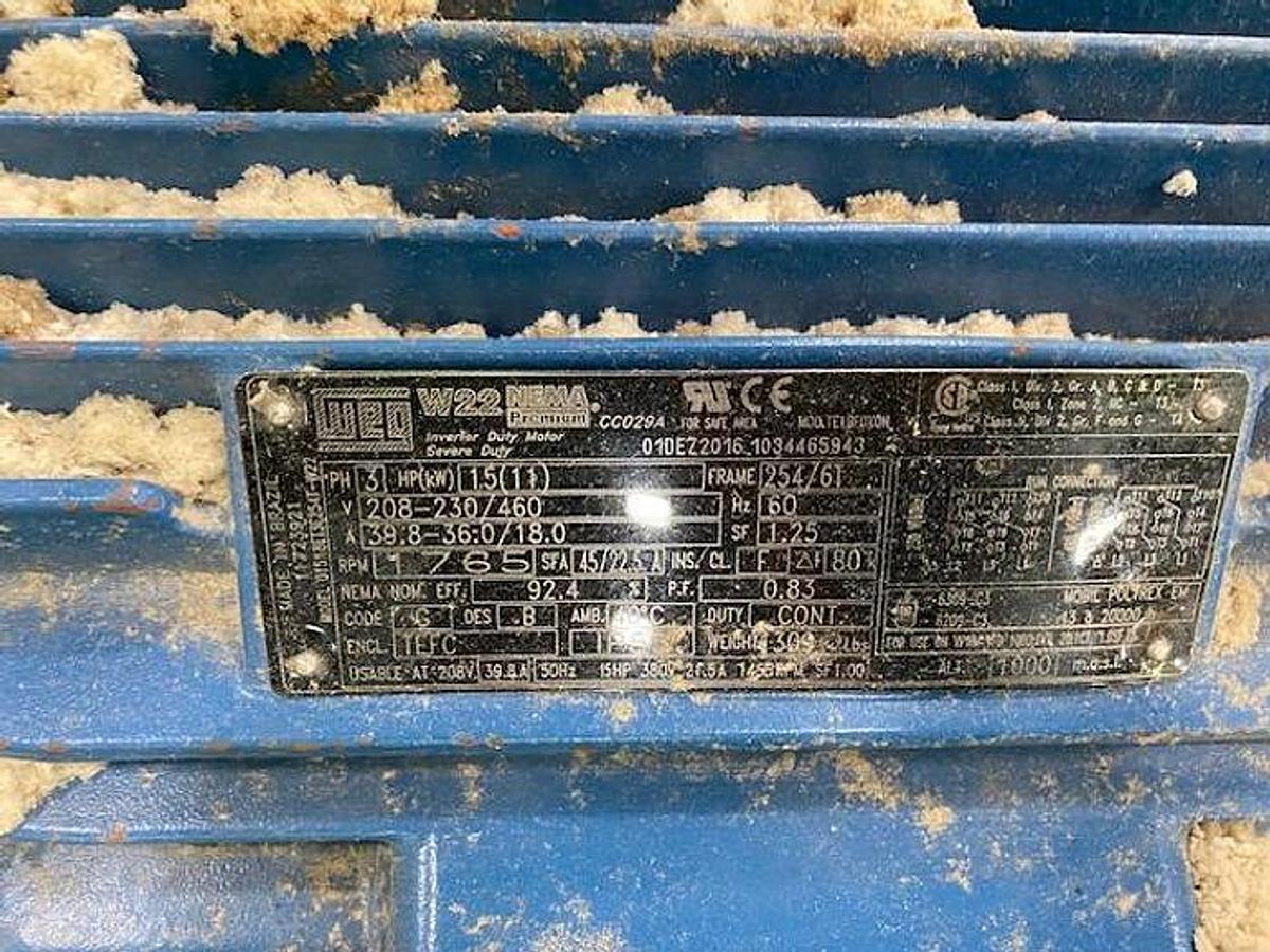 Used Halifax 18/6 Chopper Blower with DV-10 Diverter - 2017