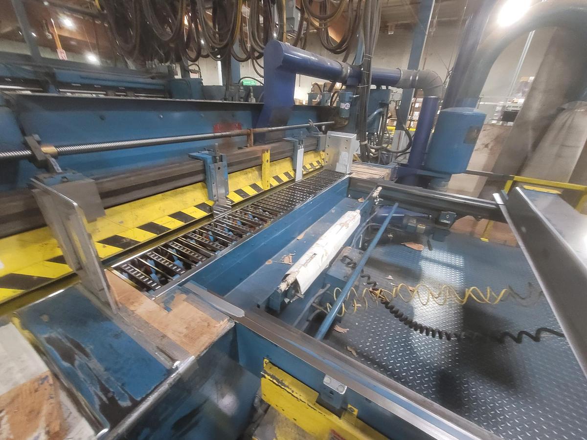 Used Langston 66” X 130″ Printer Slotter (3-Color) for Sale