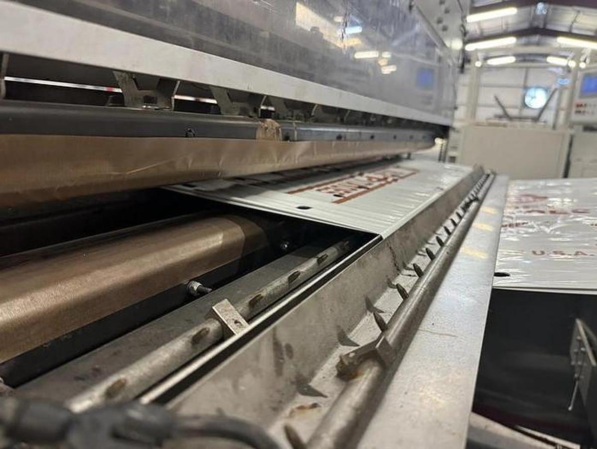 Used Hudson Sharpe M 1400 55" Heavy Duty Sideweld Bag Machine - 2015