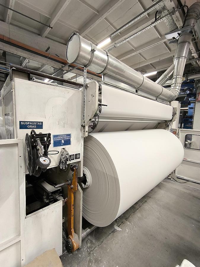Used Fabio Perini Model 702G Tissue Converting Line