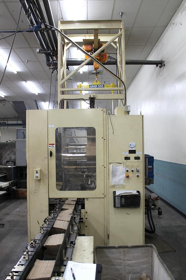 Used 37" Green Bay Engineering Single Fold Dispenser Towel Interfolder with Bretting Bander