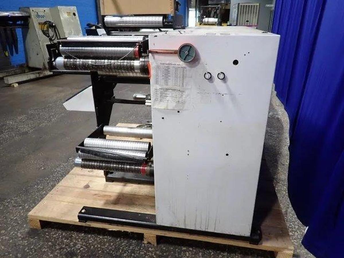 Used 16" CEI Converting Equipment International Model 130-16 Duplex Slitter Rewinder
