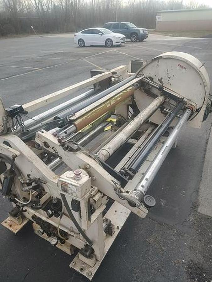 Used 54" PCMC Turret Unwind & Rewind