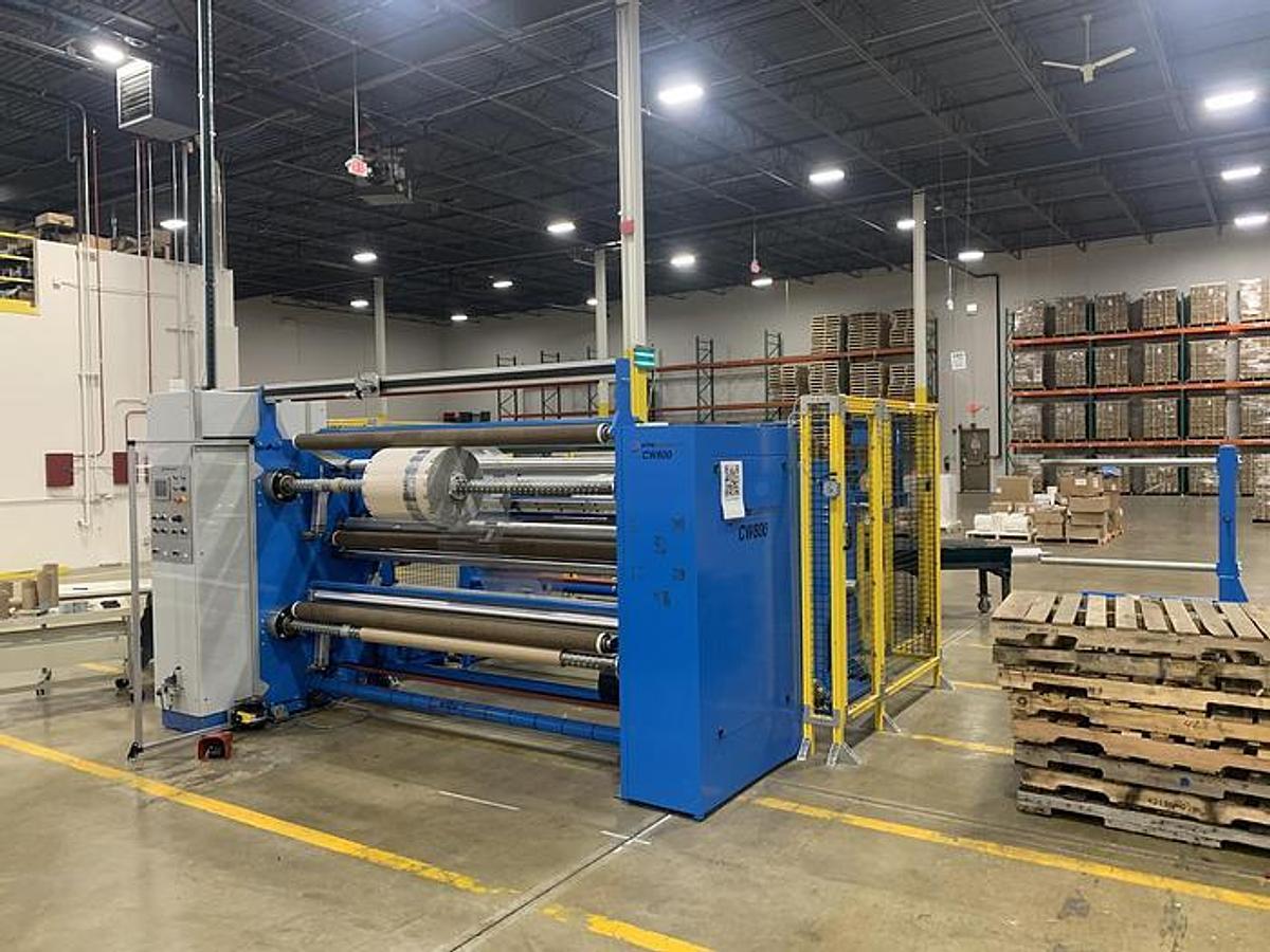 Used Elite Cameron CW800HD 94" Cantilevered Duplex Slitter Rewinder - 2020