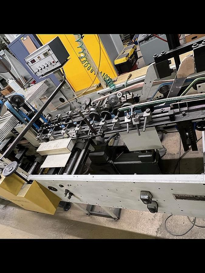 Used Bobst Media 100 Straight Line Folder Gluer