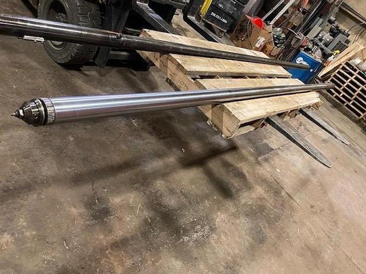 Used Appleton 120" Universal Core Cutter Mandrel, 3.020"