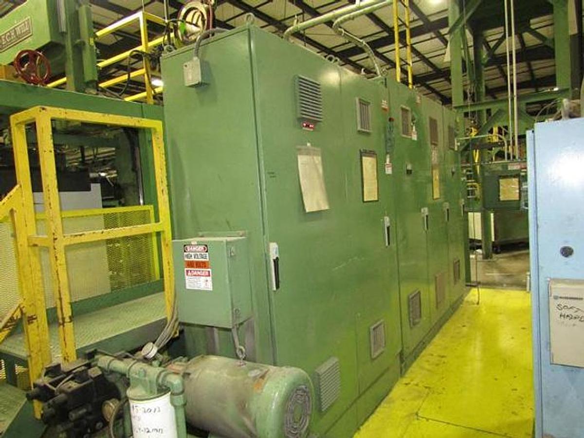 Used E.C.H. Will 76" Dual Rotary Knife Sheeter - 1992