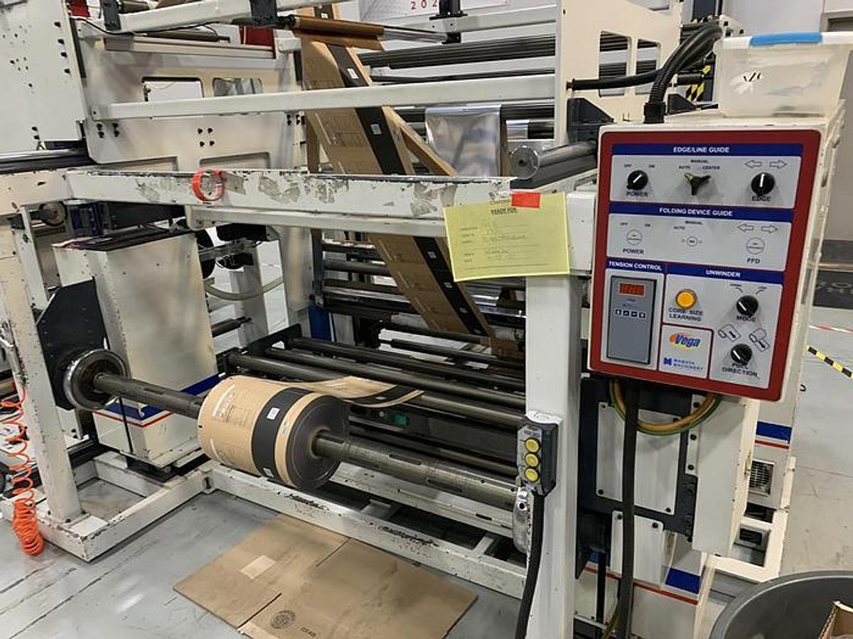 Used MAMATA VEGA 820 PLUS Stand Up Pouch & Bag Machine - 2010