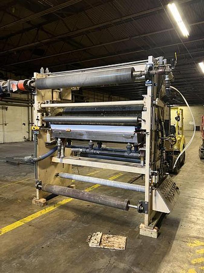 Used 63" Egan Mayer Rod Coating Station